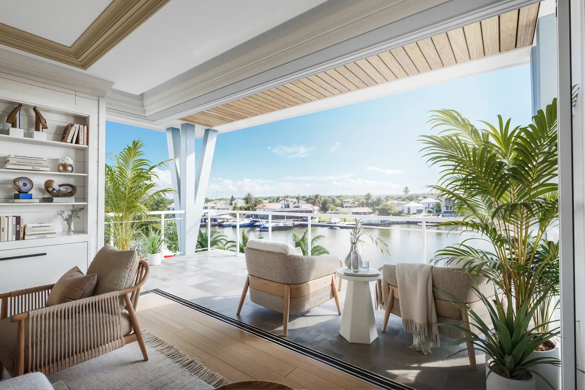 private terrace view